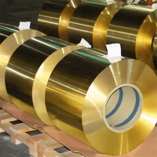 Factory High Quality H65 H70 H68 H80 C27400 C2680 Brass Copper Strip for Air Condition or Refrigerator