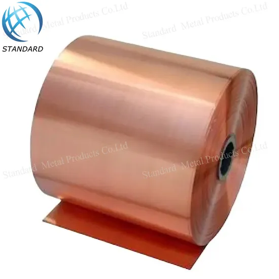 0.08mm C27453 Copper Alloy Zinc Brass Foil Copper Brass Foil