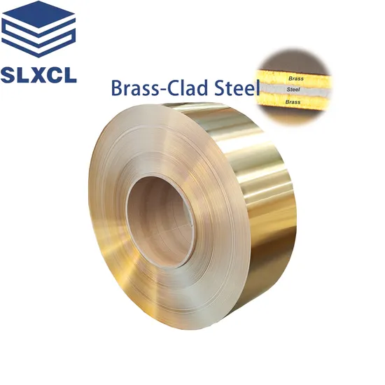 Brass Clad Steel Coil Brass Composite Intermediate Products Hunting Shooting Sport 