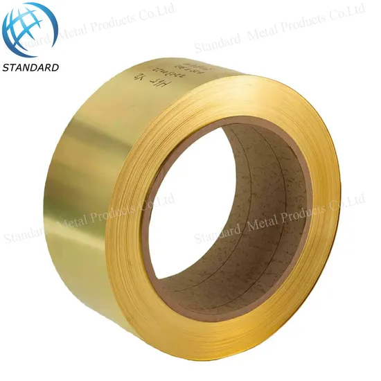 0.02mm 0.03mm Cuzn15 C23000 Red Brass Foil 